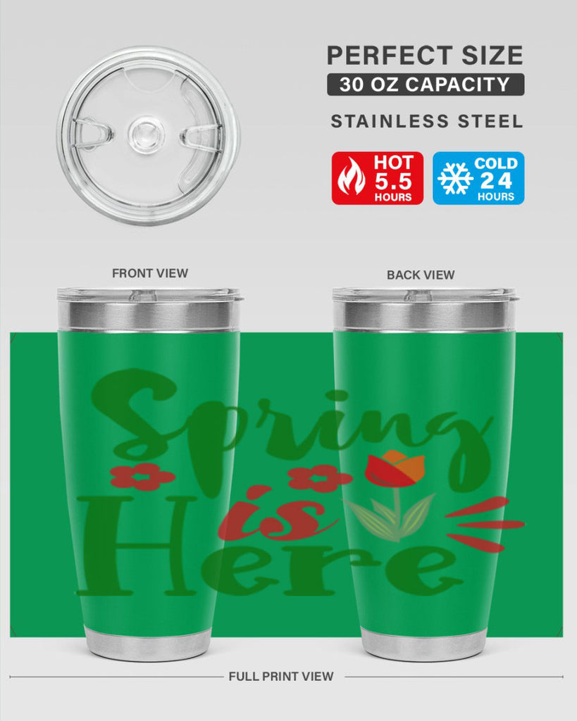 Spring is Here 497#- spring- Tumbler