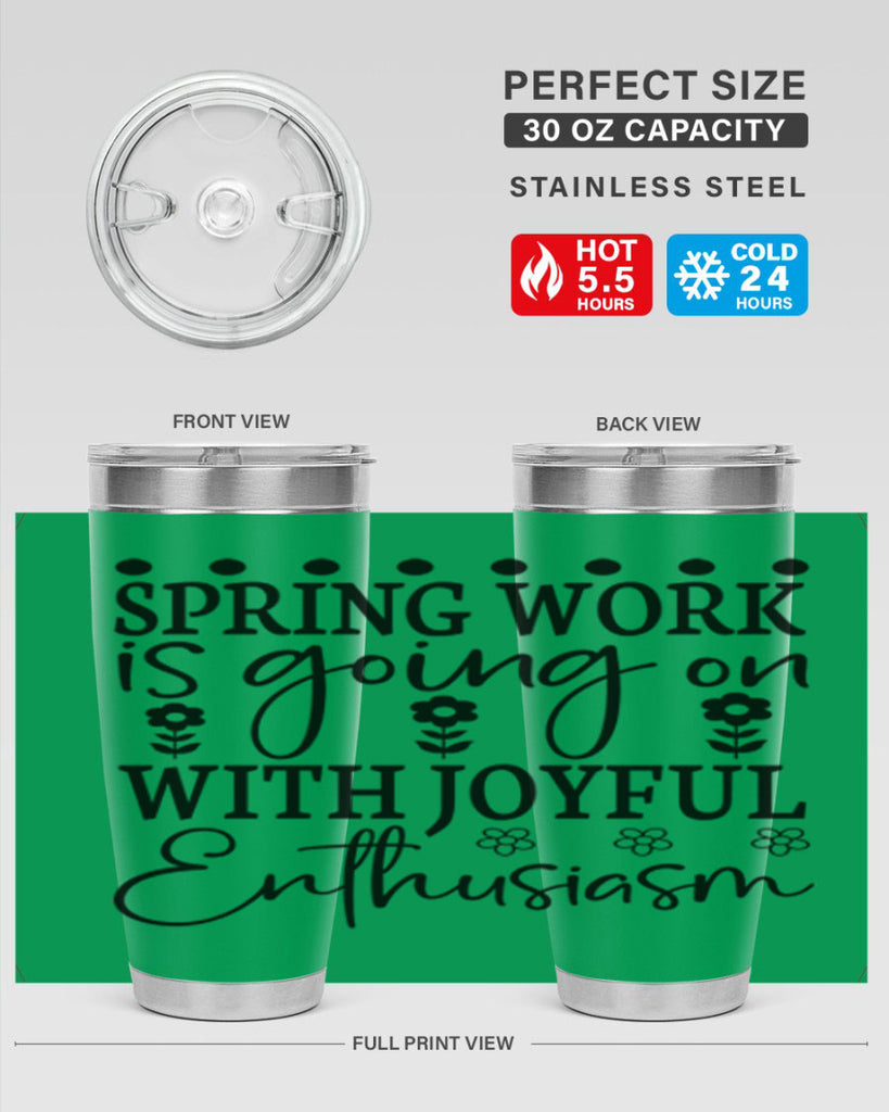 Spring work is going on 521#- spring- Tumbler