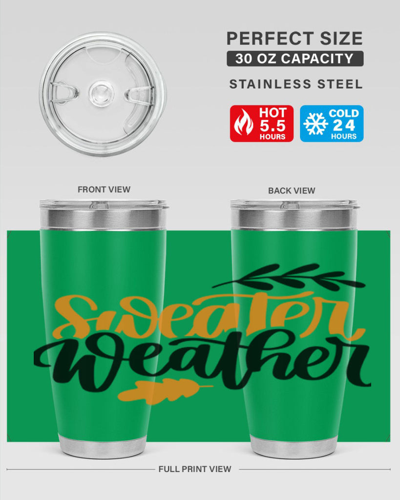 Sweater Weather 510#- fall- Tumbler