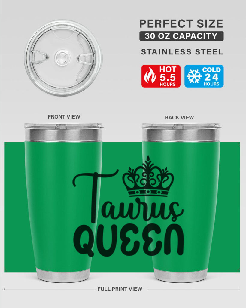 Taurus queen 504#- zodiac- Tumbler