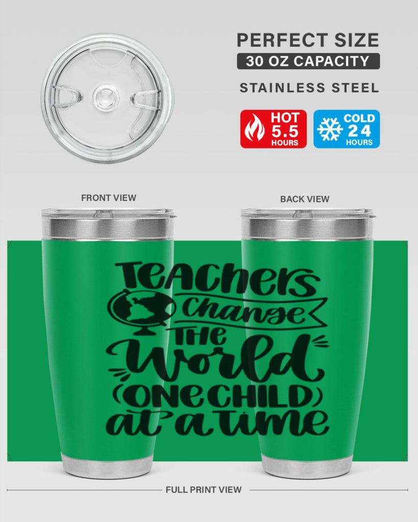 Teachers Change The Style 45#- teacher- tumbler