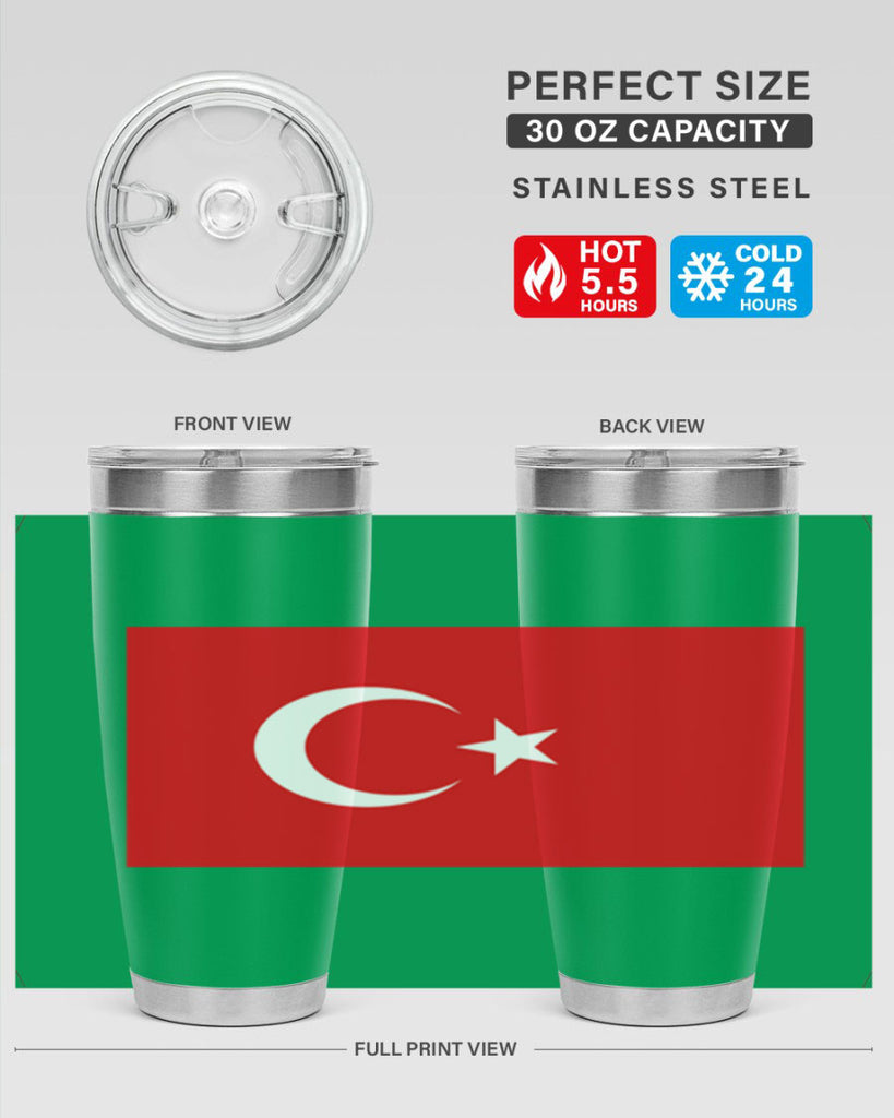 Turkey 17#- world flags- Tumbler