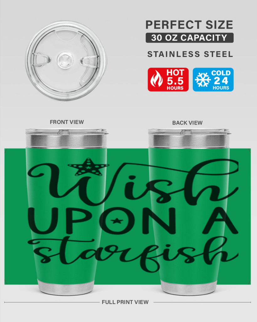 Wish upon a starfish  602#- spring- Tumbler