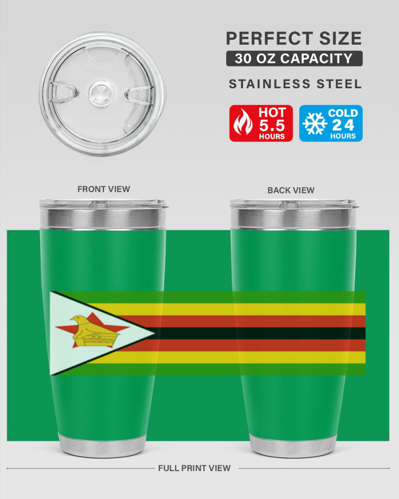 Zimbabwe 1#- world flags- Tumbler