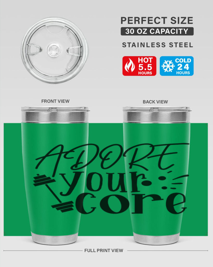 adore your core 53#- gym- Tumbler