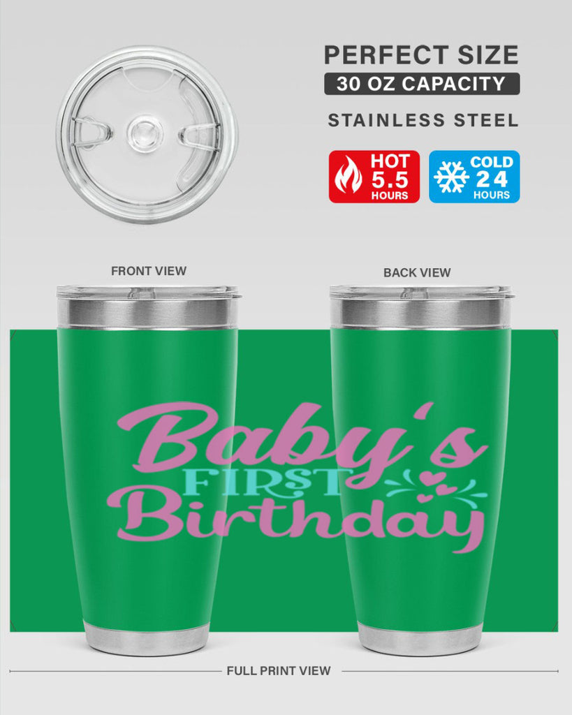babys first birthday Style 288#- baby- tumbler