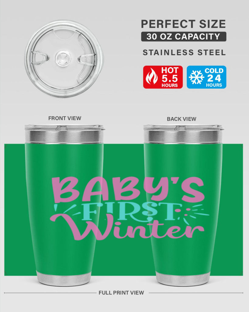 babys first winter Style 280#- baby- tumbler