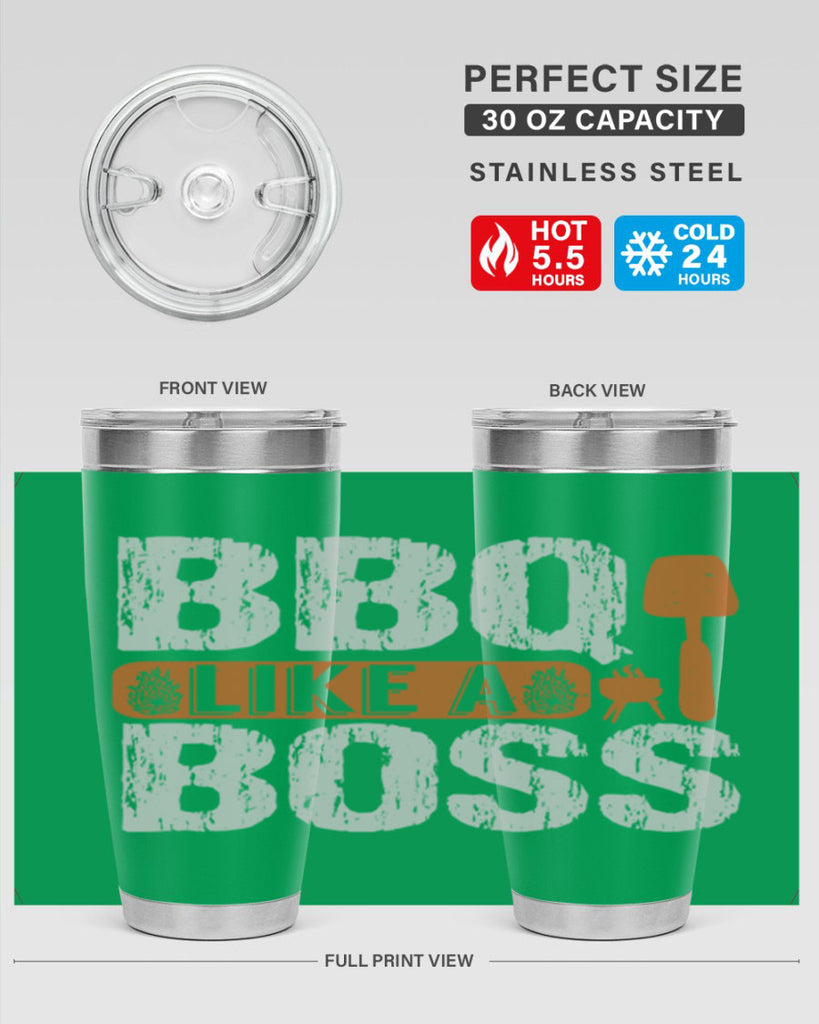 bbq like a boss 6#- bbq- Tumbler