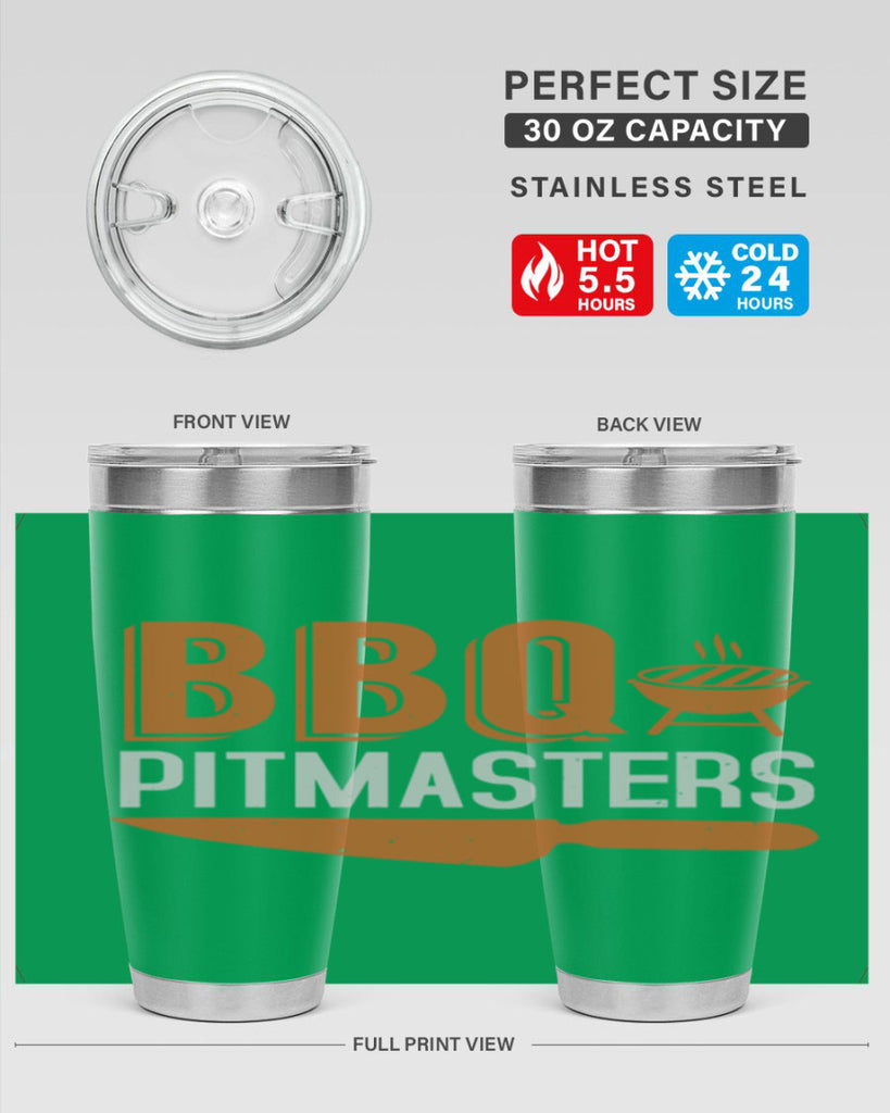 bbq pitmasters 4#- bbq- Tumbler