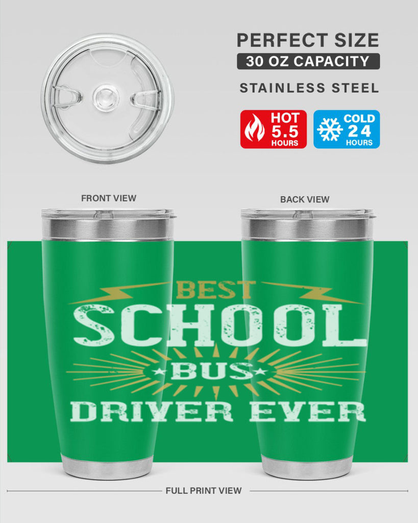 best school bus driver ever Style 43#- bus driver- tumbler