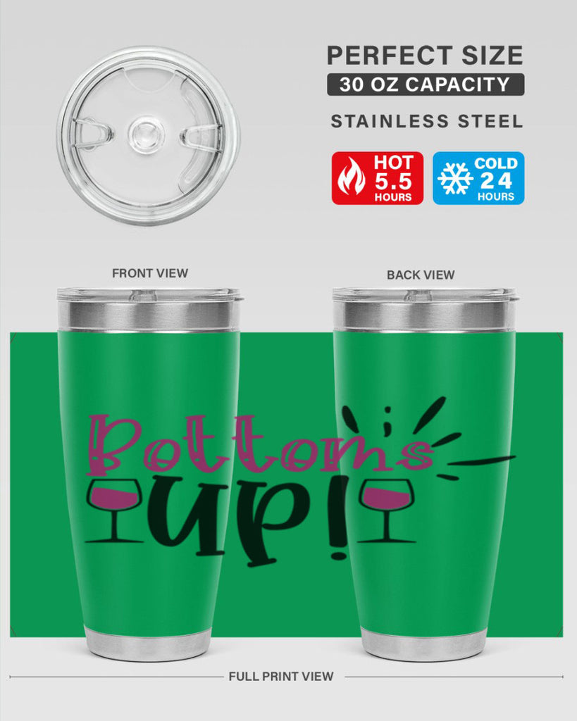 bottoms tup 208#- wine- Tumbler