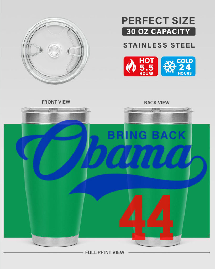 bring back obama jersey 191#- black words phrases- Cotton Tank