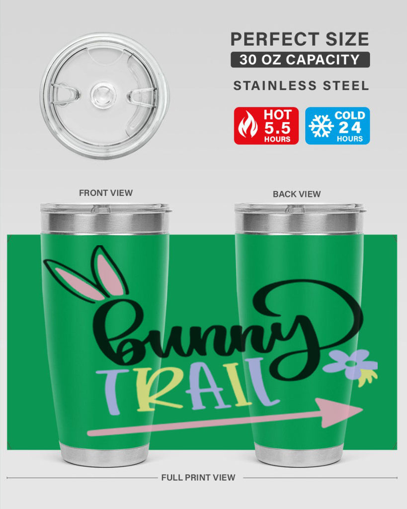 bunny trail 67#- easter- Tumbler