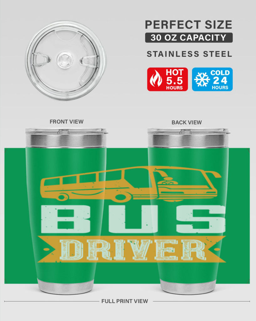 bus driver Style 40#- bus driver- tumbler