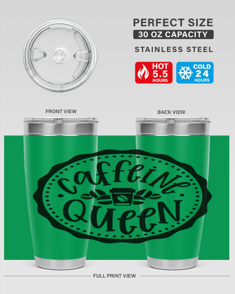 caffeine queen 185#- coffee- Tumbler