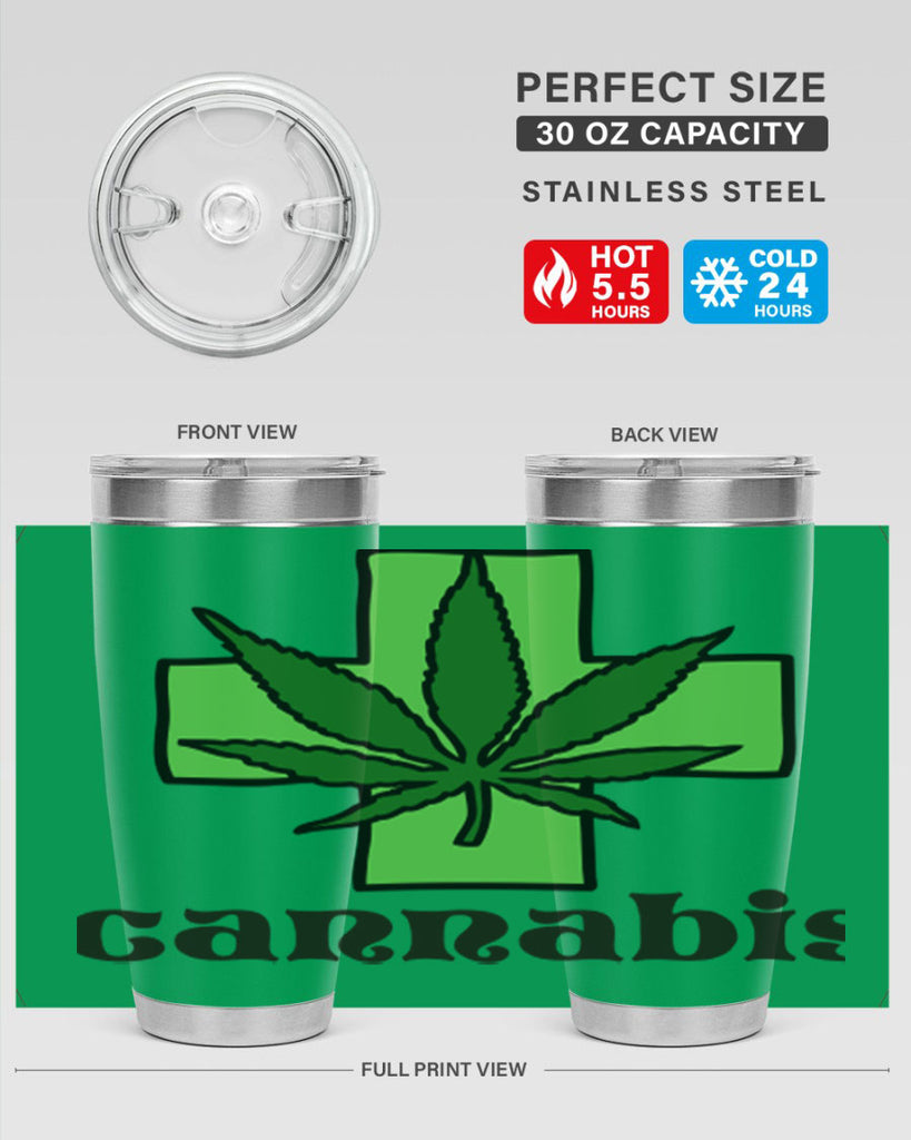 cannabis 55#- marijuana- Tumbler