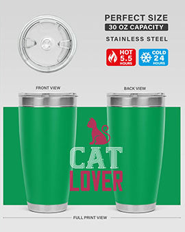 cat lover Style 33#- cat- Tumbler