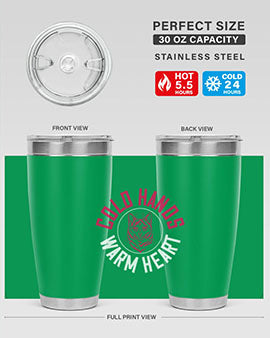 cold hands warm heart Style 42#- cat- Tumbler