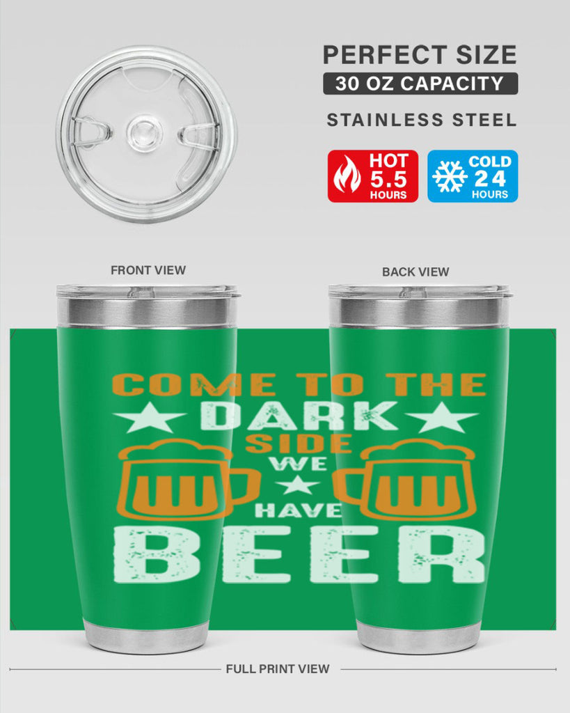 come to the dark side we 117#- beer- Tumbler