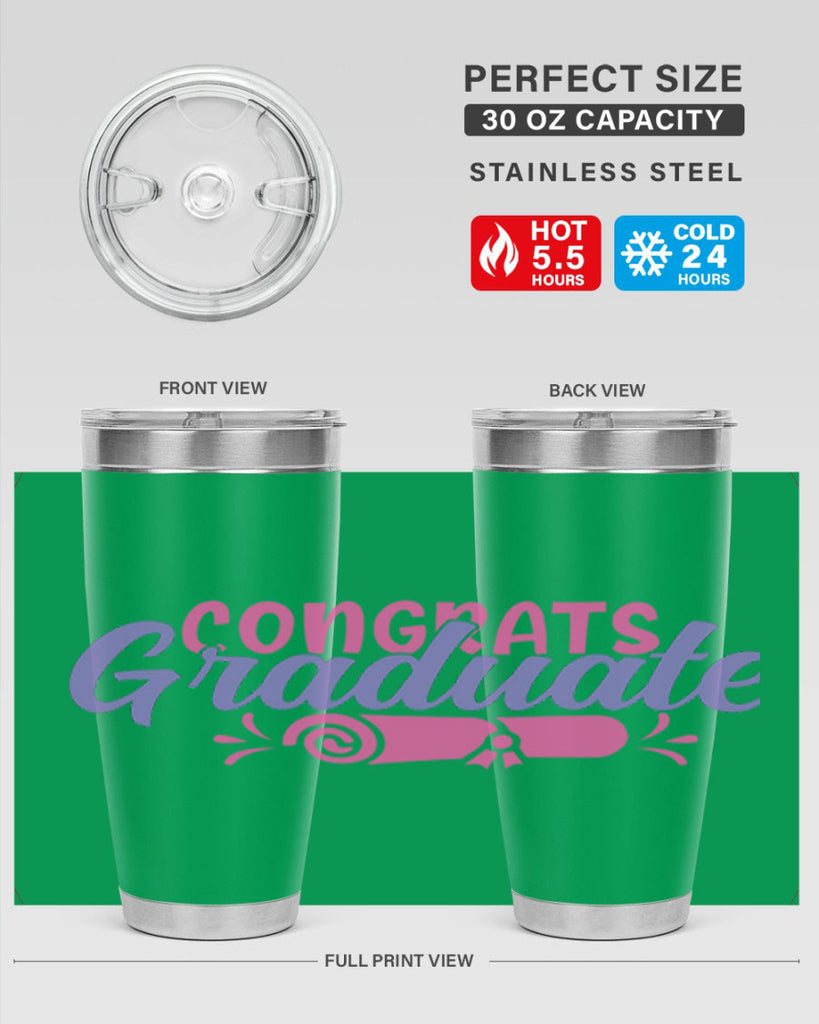 congrats graduate 3#- graduation- Tumbler