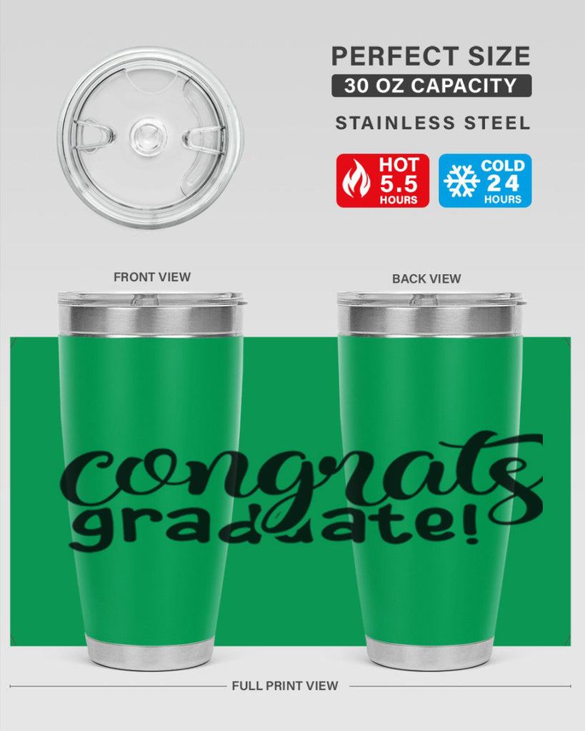 congrats graduate! 2#- graduation- Tumbler