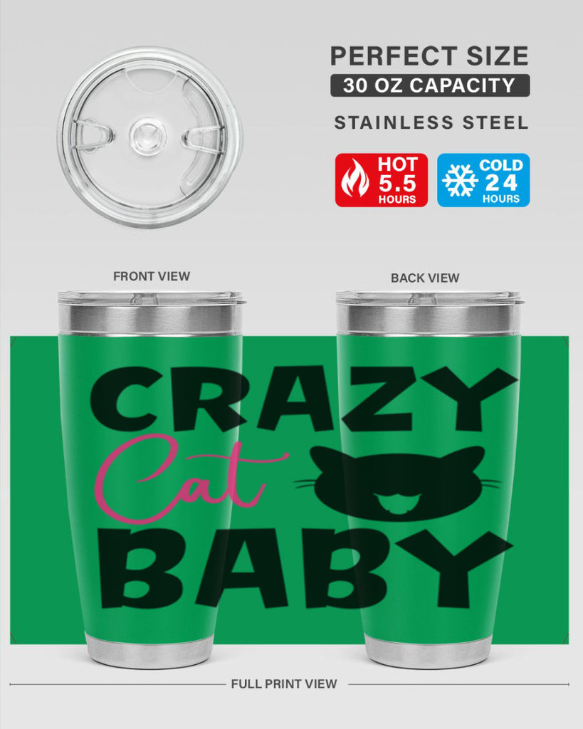 crazy cat baby Style 270#- baby- tumbler