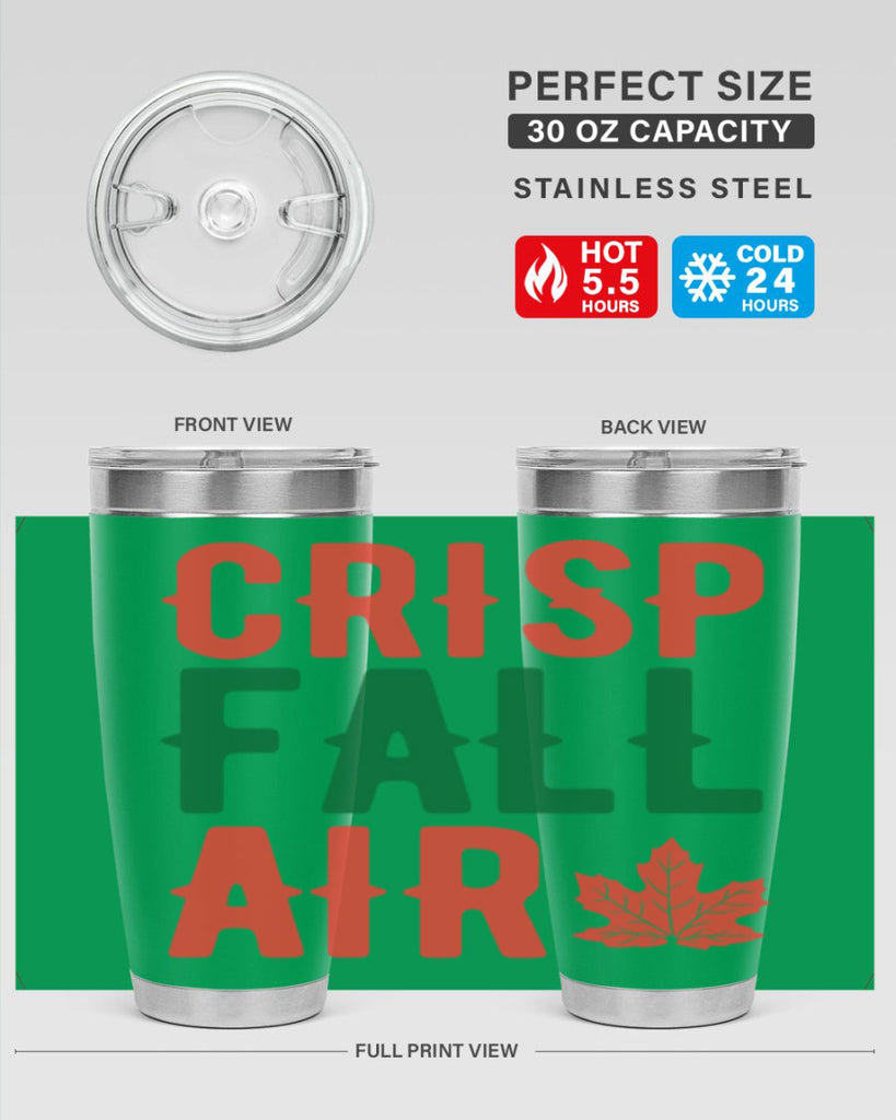 crisp fall air 62#- fall- Tumbler