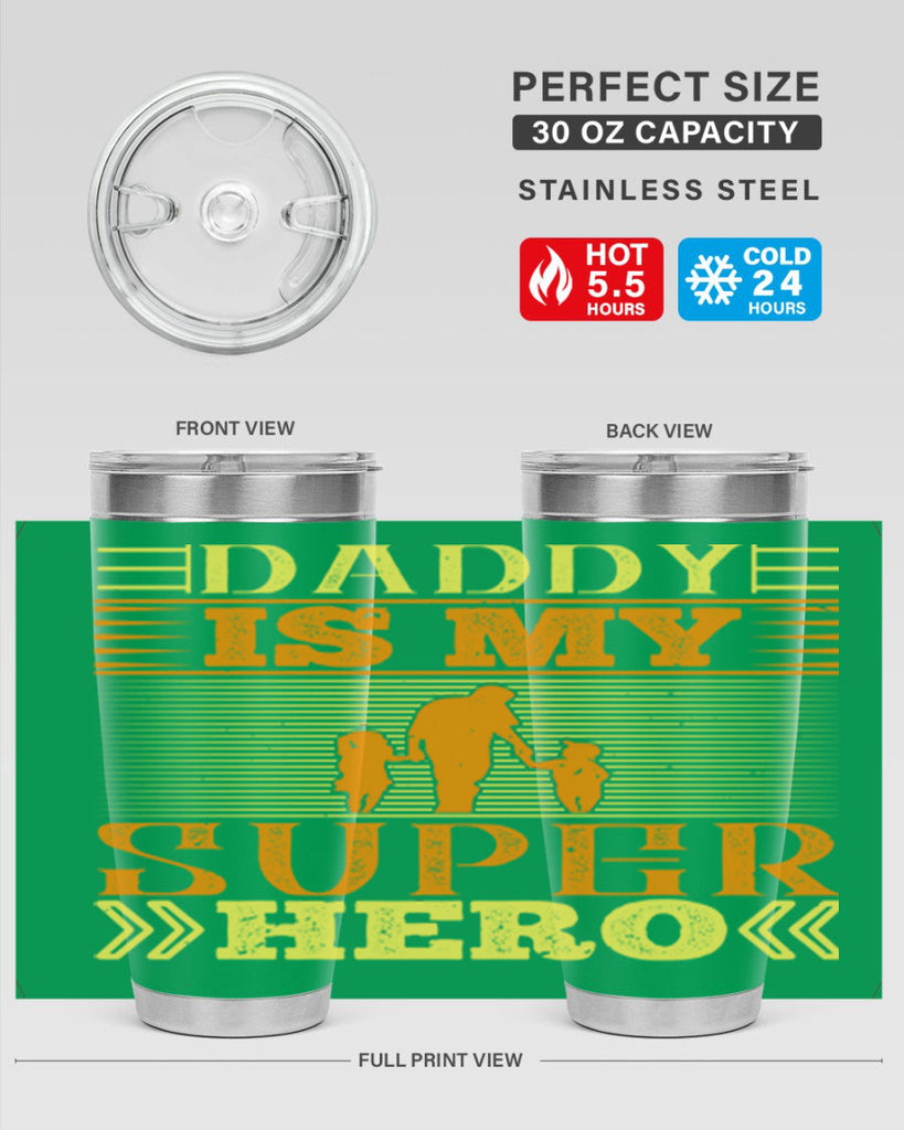daddy is my super hero 241#- fathers day- Tumbler