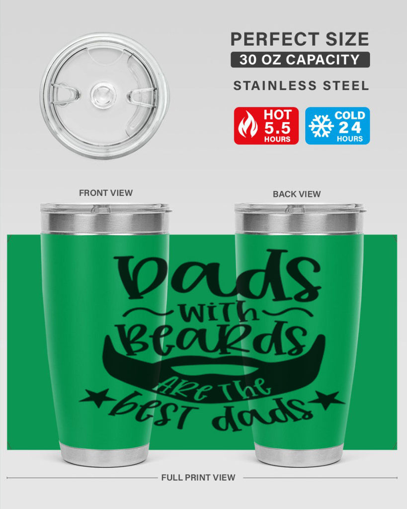 dads with beards are the best dads 53#- fathers day- Tumbler