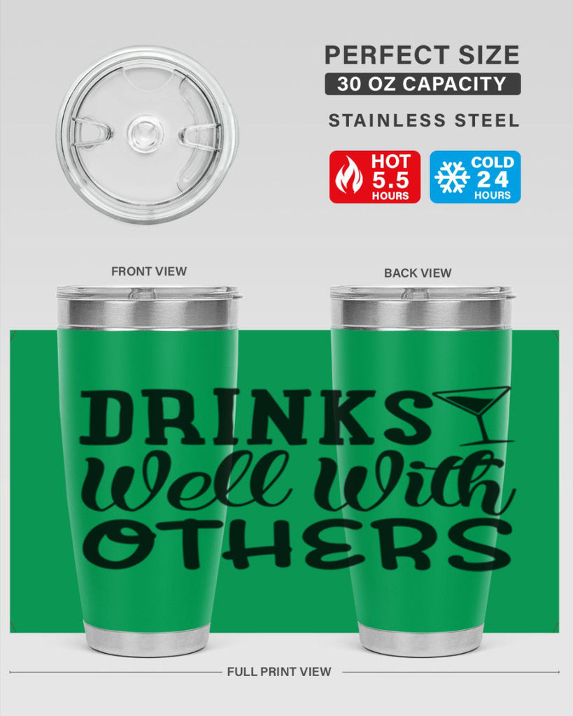 drinks well with others 128#- beer- Tumbler