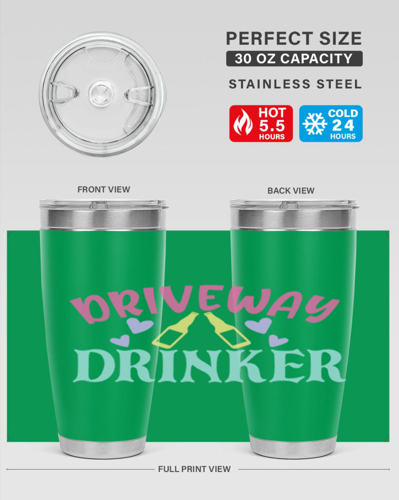 driveway drinker 127#- beer- Tumbler