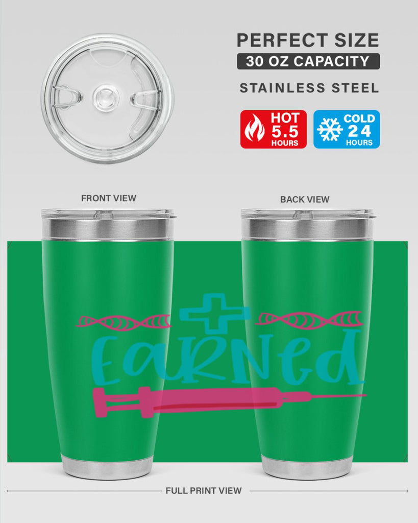 earned Style Style 197#- nurse- tumbler