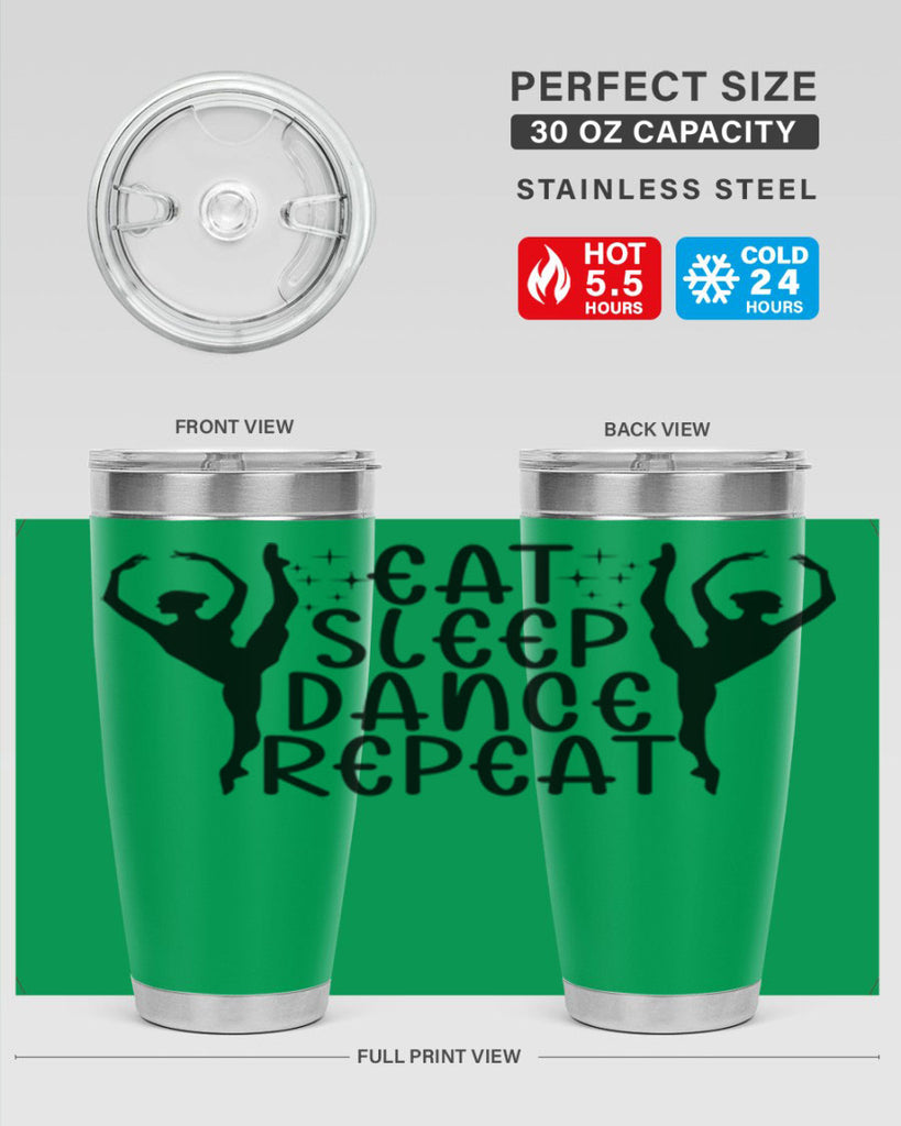 eat sleep dance repeat37#- ballet- Tumbler