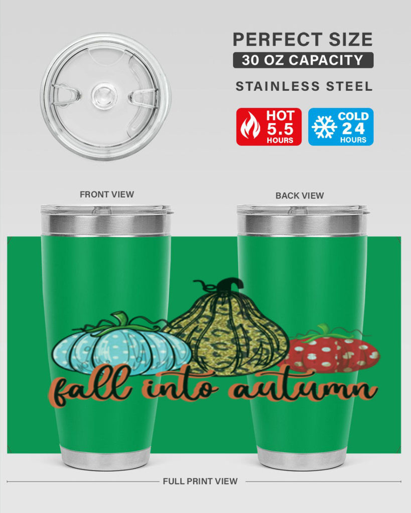 fall into autumn 105#- fall- Tumbler