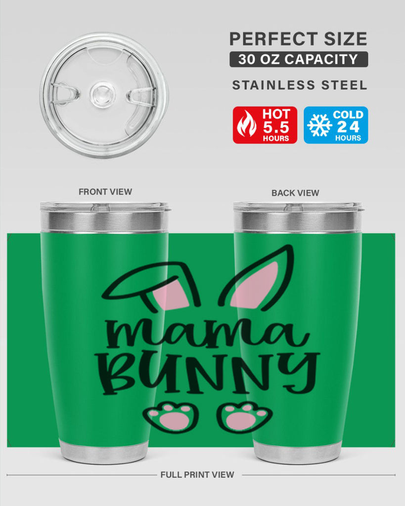 familymama bunny 49#- easter- Tumbler