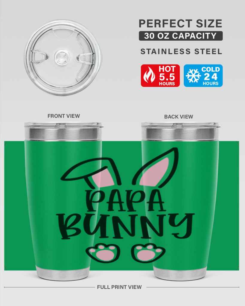 familypapa bunny 48#- easter- Tumbler