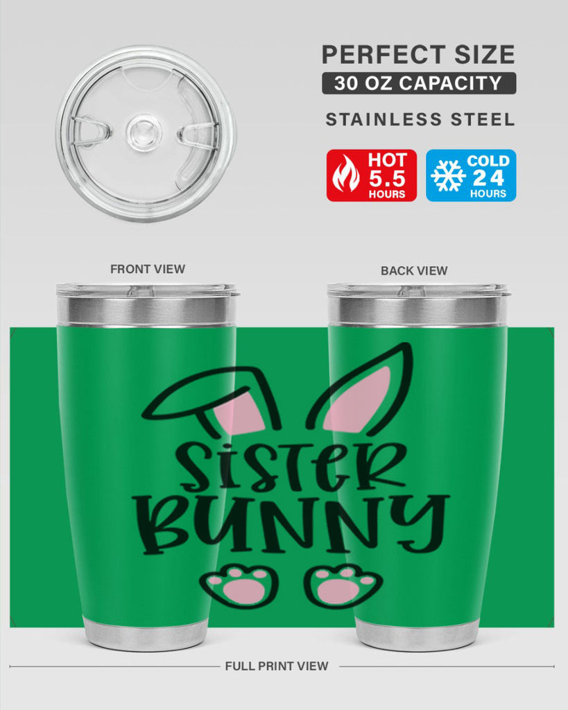 familysister bunny 47#- easter- Tumbler