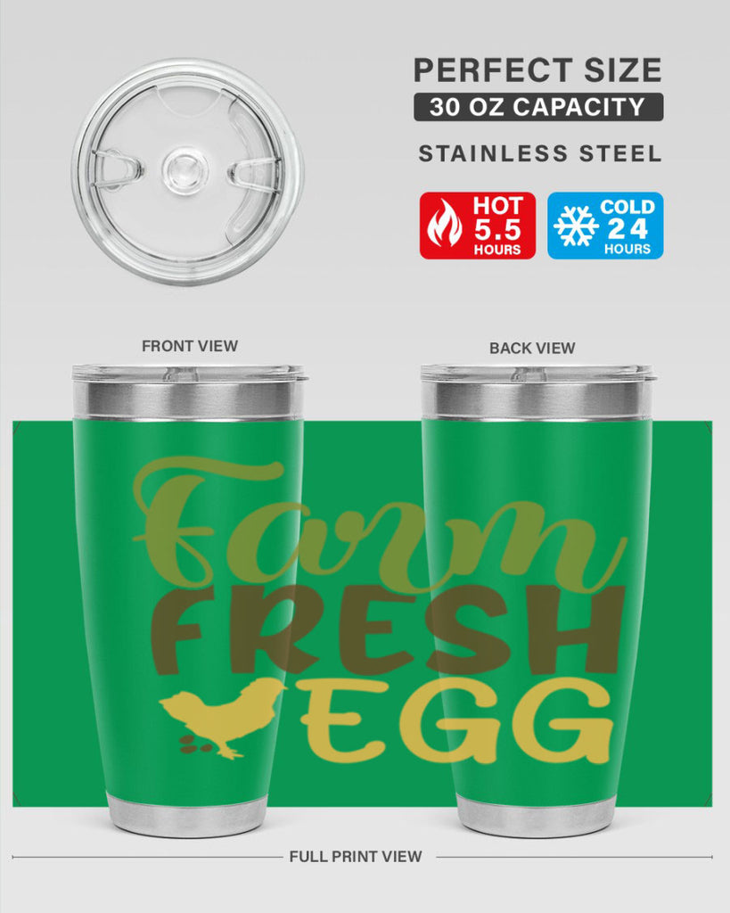 farm fresh egg 16#- farming and gardening- Tumbler