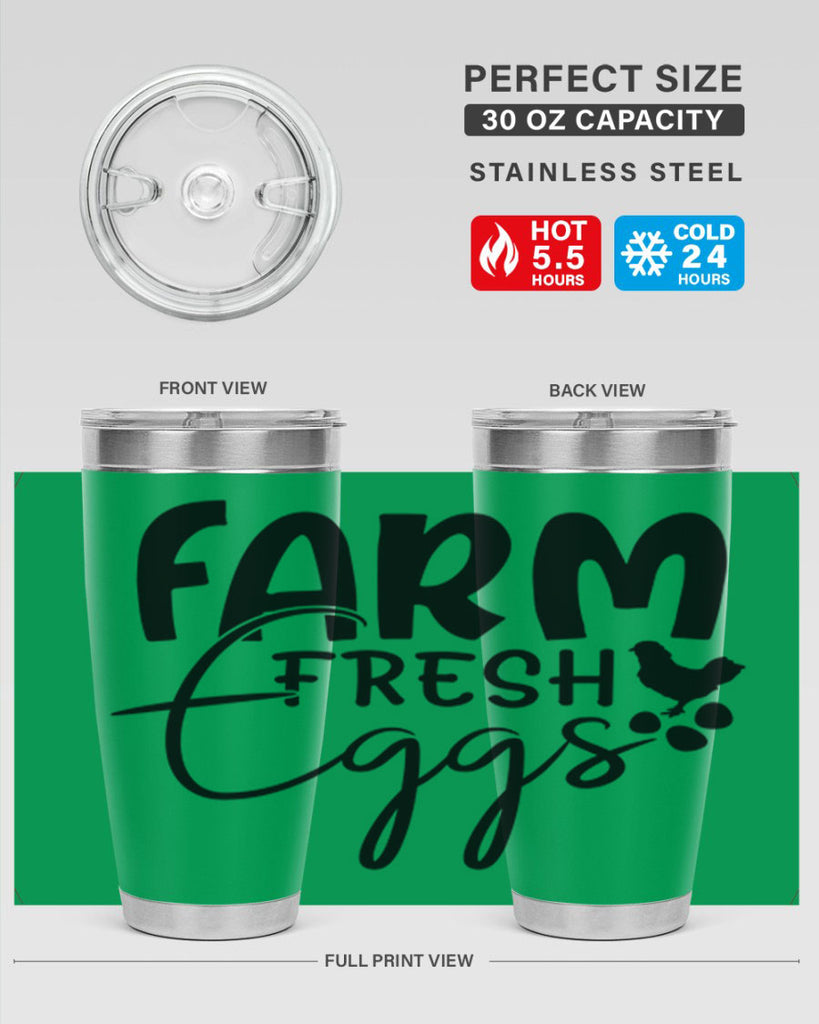 farm fresh eggs 103#- kitchen- Tumbler