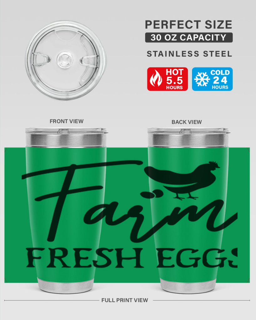 farm fresh eggs design 104#- kitchen- Tumbler