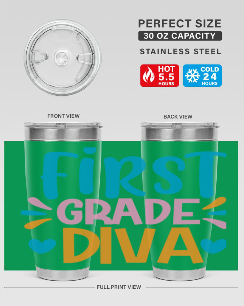 first grade divaaa 21#- 1st grade- Tumbler