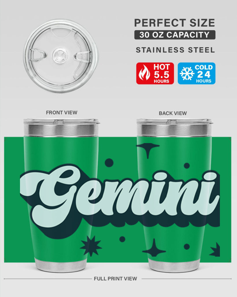 gemini 240#- zodiac- Tumbler