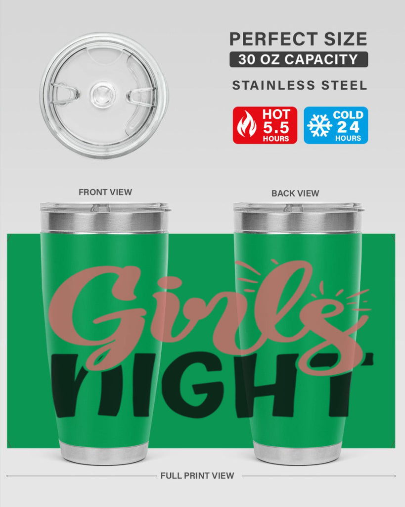 girls night Style 53#- Best Friend- Tumbler