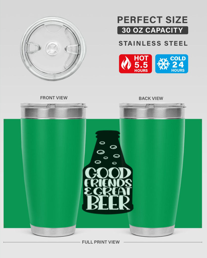 good friends great beer 39#- beer- Tumbler