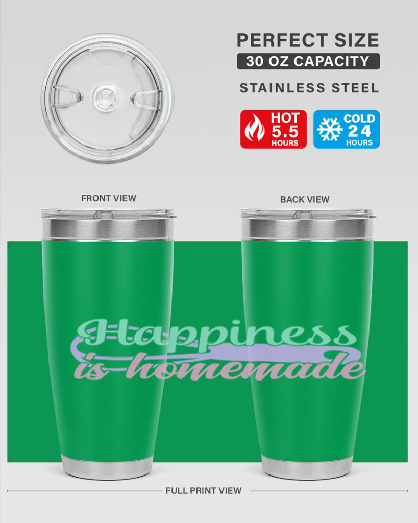 happiness is homemade 41#- home- Tumbler
