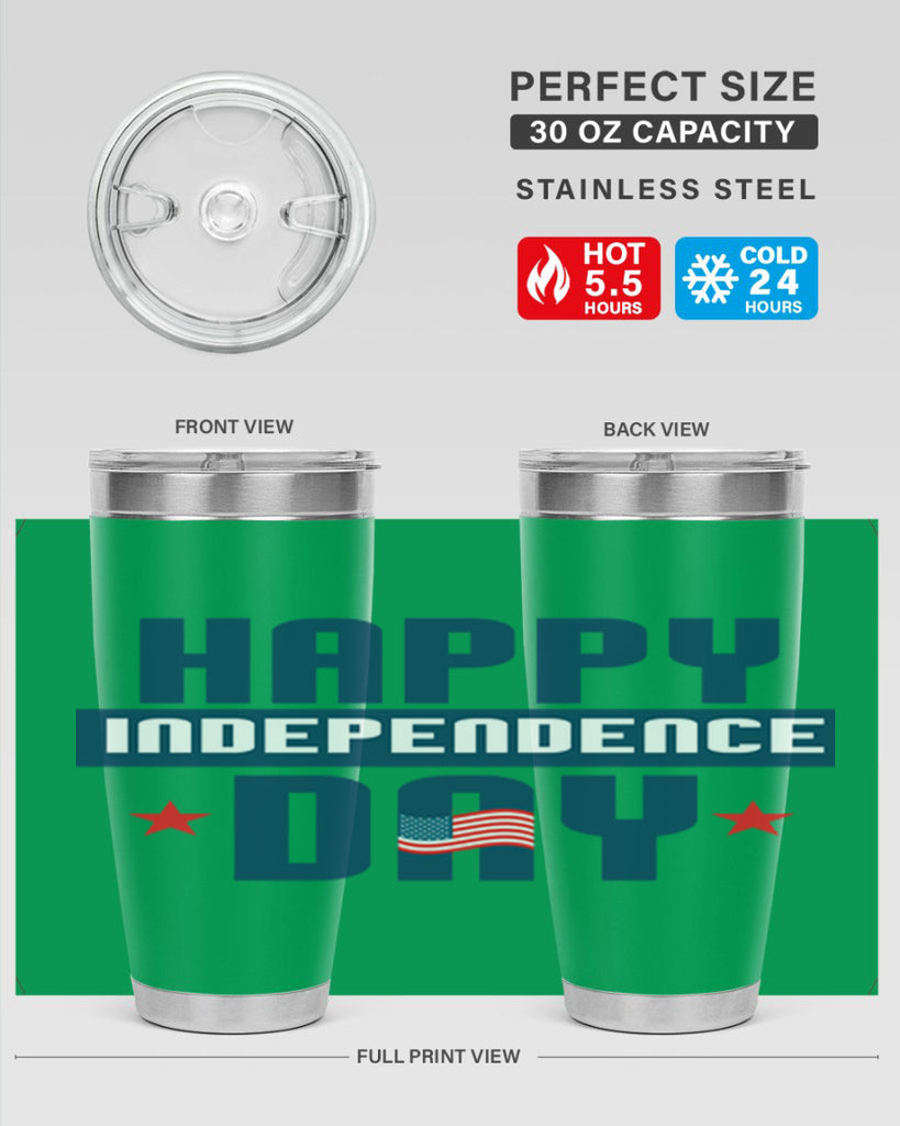 happy independence day Design Style 105#- Fourt Of July- Tumbler