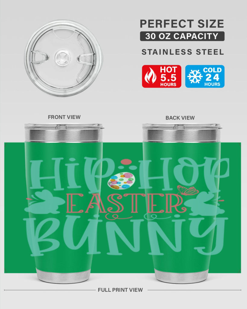 hip hop easter bunny 117#- easter- Tumbler