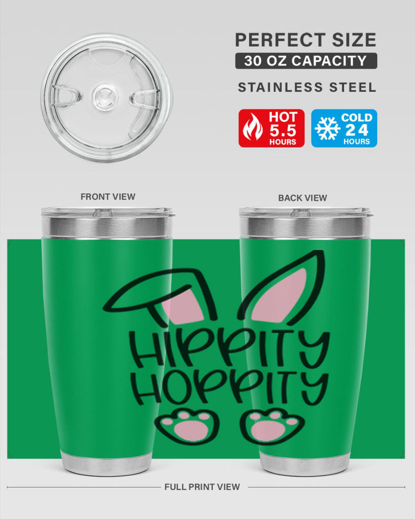 hippity hoppity 28#- easter- Tumbler