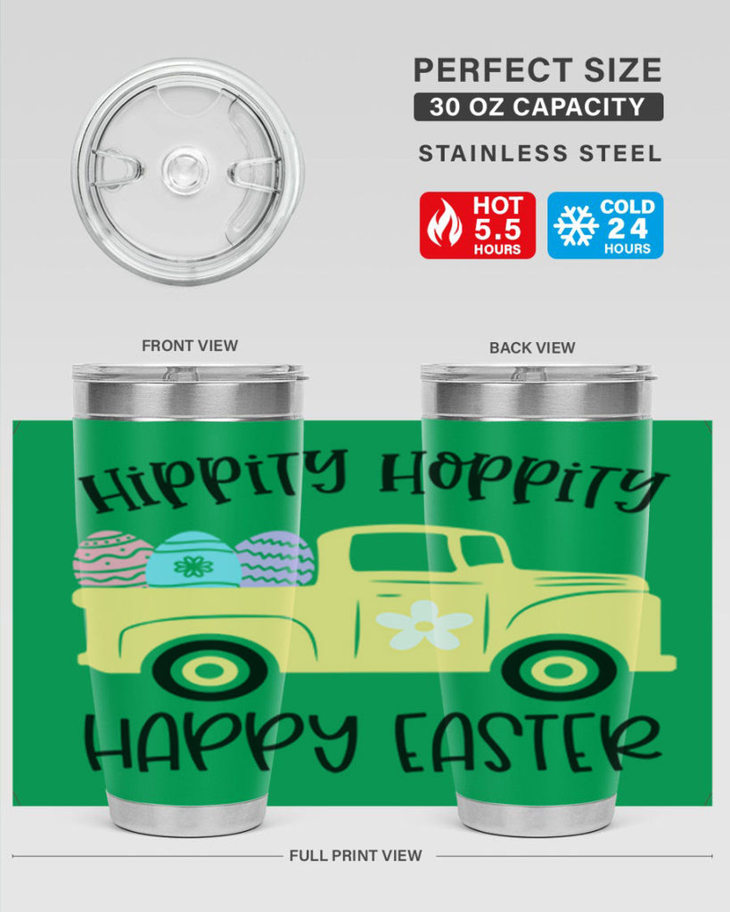 hippity hoppity happy 29#- easter- Tumbler