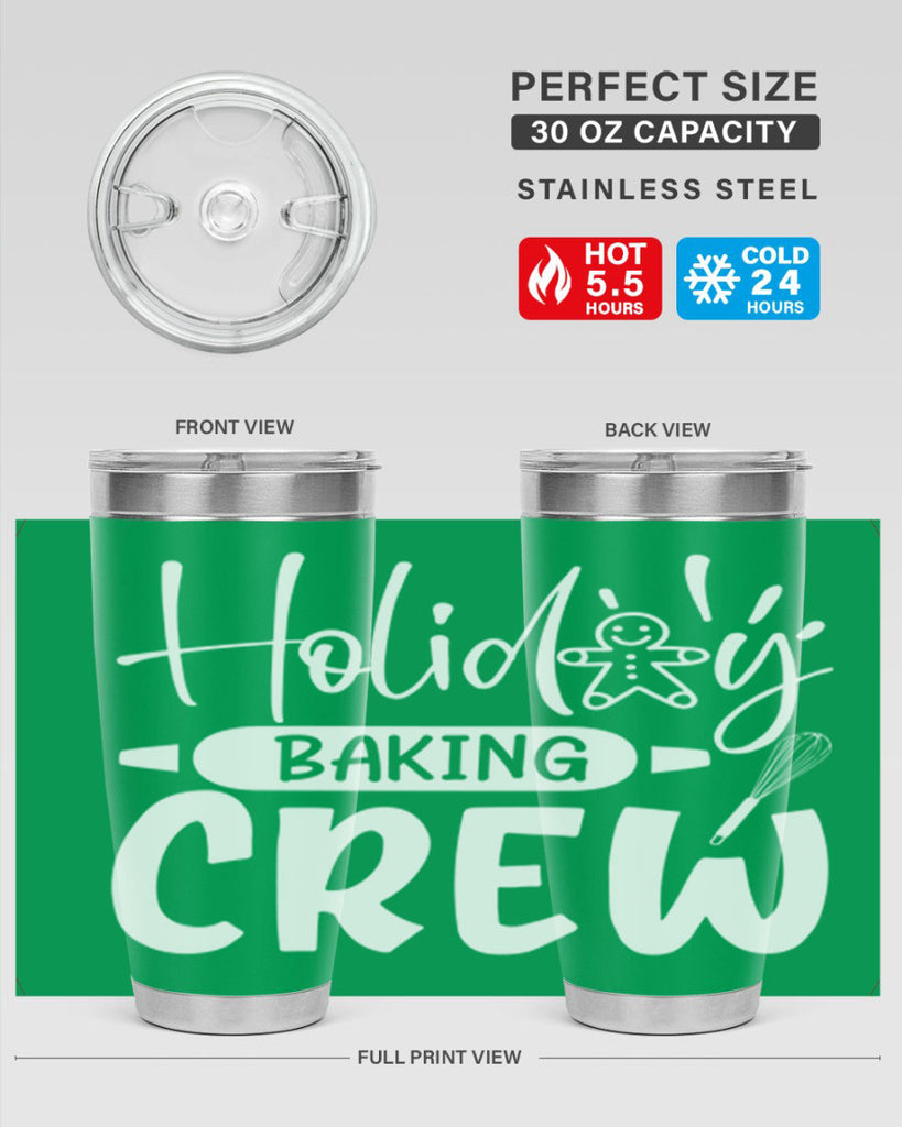 holiday baking crew 34#- kitchen- Tumbler
